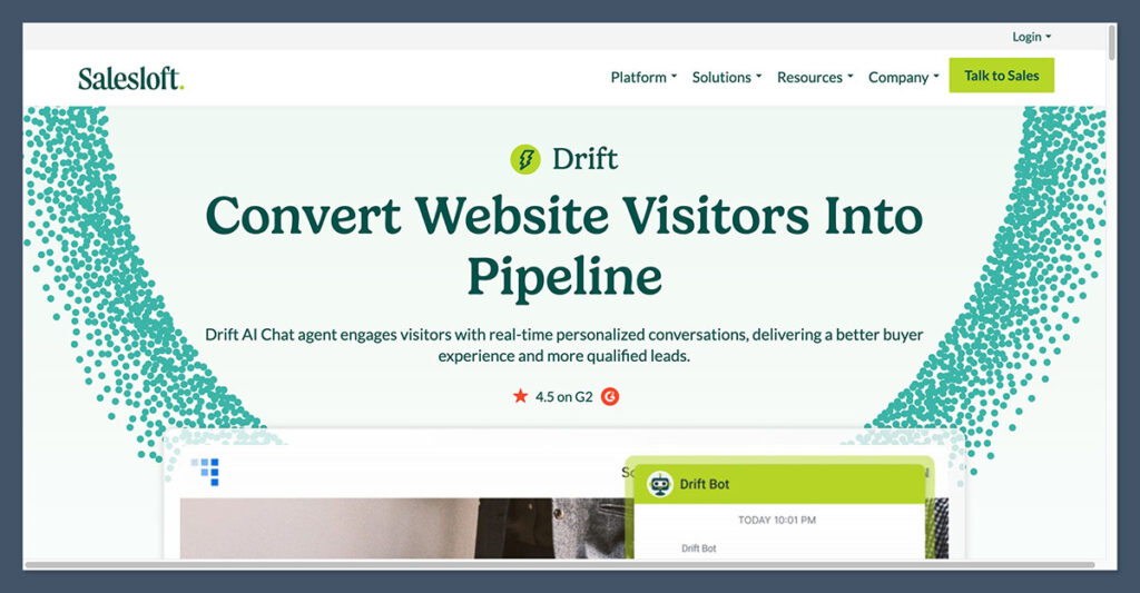 Drift Homepage